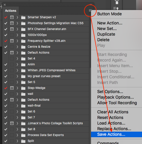 record an action in photoshop cs 5 for mac